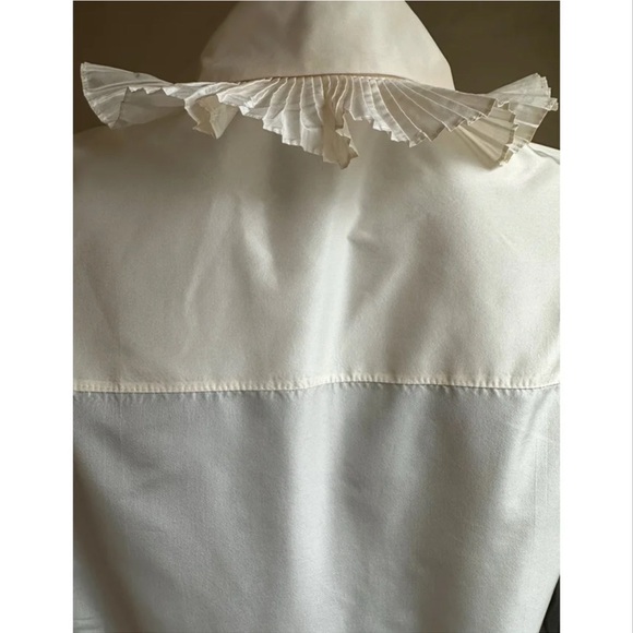 Chloé vintage silk ruffle top, circa early 2000s (Phoebe Philo era) - Picture 10 of 11